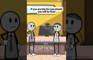 If you are late for one minute you will be friend #animations #manager #foryou