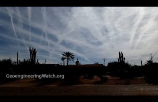Toxic Skies, Blatant Geoengineering in Mesa, Arizona