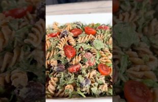 Healthy Vegan Pasta Salad – Oil-Free, Wheat-Free