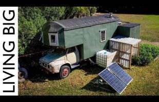 $500 Bedford House Truck Renovated Into Stunning Tiny Home