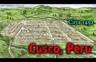 Cusco, Peru Resembled A Medieval – Biblical City At the Arrival Of The Europeans / Palaces, Castles