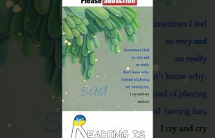 The Way I Feel – SAD – Animated Read Aloud Book https://youtu.be/o1mxBUXZdqY  #readaloud