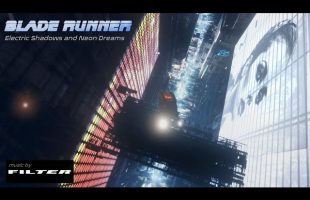 Blade Runner | ELECTRIC SHADOWS & NEON DREAMS | Audio & Visual AMBIENCE  – 8 Hours