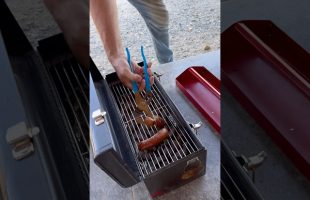 Cooking Sausages On The Jobsite