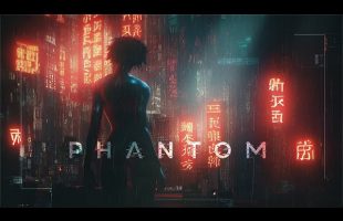 PHANTOM🔺Cinematic Cyberpunk Ambient🔺A Ghost In The Shell Inspired Music Journey