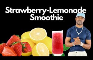 Perfect Summer Drink – Strawberry Lemonade Smoothies – Refined Sugar Free