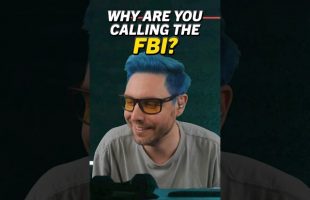 IDIOT Scammer calls FBI