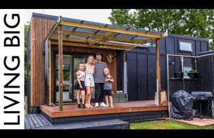 Family Build Epic Modern-Country Style Tiny House