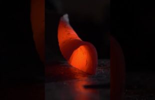 How Do You Forge a Blowpipe? #diy  #history #blacksmithing #metalworking #shorts