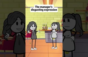 The manager’s disgusting expression #animations #manager #foryou