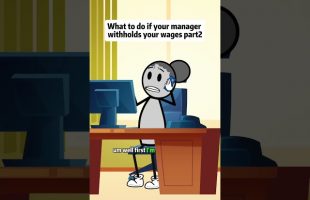 What to do if your manager withholds your wages part2 #animations #manager #foryou