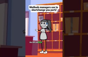 Methods mannagers use to shortchange you part2 #animations #manager #cartoon