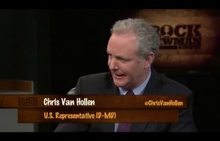 Congressman Chris Van Hollen with Rock Newman