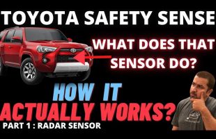 How do Toyota Safety Sense Work Part 1 Radar Sensor