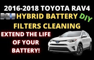 How To replace Hybrid Battery Fan Filter : 2016-2018 RAV4 Hybrid
