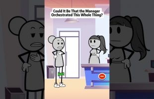 Could it be that the manager orchestrated this whole thing? #animations #manager #comedy