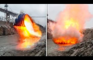 Heavy Machinery and Industrial Mistakes Caught On Camera