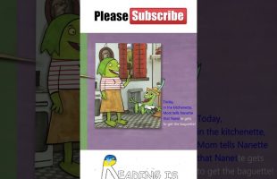 Nanette’s Baguette – Animated Read Aloud Book  #nighttimestory #readalongstories  #geraldandpiggie