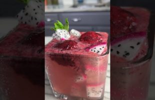 Healthy Summer Watermelon-Berry Float