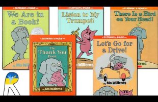 42 min 5 Books of An Elephant and Piggie – Animated and Read Aloud