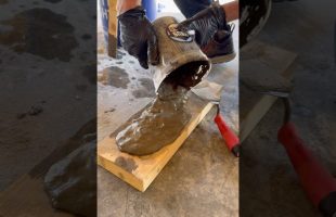 Using Hydraulic Cement To Fireproof Our Safe Room
