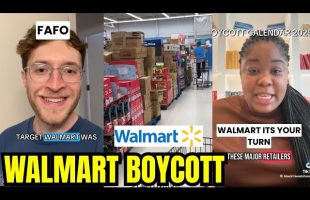 “FAFO” Democrats React WALMART Stock PLUMMETS After BOYCOTTS Continue