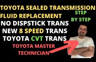 How to change your Toyota Sealed Transmission Fluid