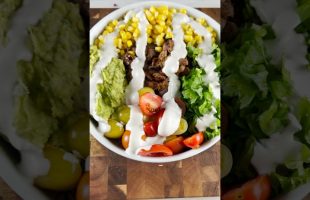 Healthy VEGAN TACO BOWL!