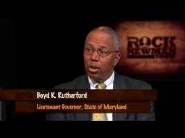 Maryland Lt. Governor Boyd Rutherford on Rock Newman Show