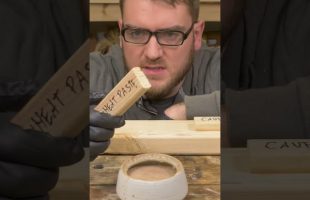 Which Primitive Glue Is Best? #2: Wheatpaste Glue #shorts #diy #history