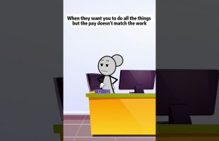 When they want you to do all the things but pay doesn’t match the work #animations #forYou #manager