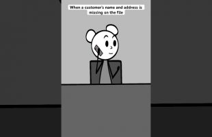 When a customer’s name and address is missing on the file| AC: @NubineQueen| #shorts #short