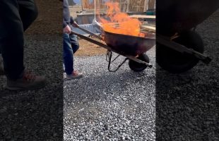 Fixing A Burning Wheelbarrow