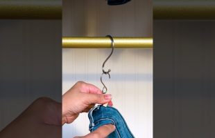 No more hanger creases or lost jeans with this hanger hack! 🙌👖