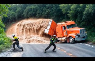 Idiot Truck Drivers Who Totally Failed