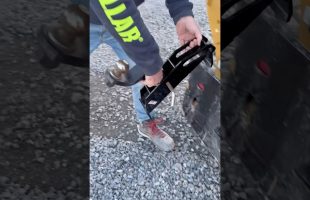 Moving Trailers on the Jobsite with a Skid Steer Trailer Hitch