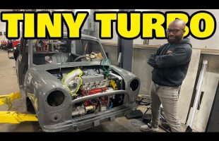 We installed an $18,000 turbo engine in our classic mini cooper and it’s insane!