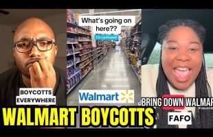 “FAFO” Democrats React Walmart Stock PLUMMETS Continue After Boycotts And Low Profit