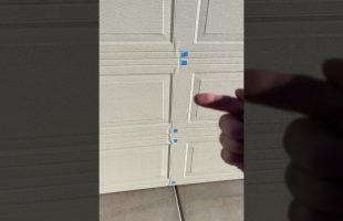 Builder wouldn’t fix the back door until we sent them this video #construction #america