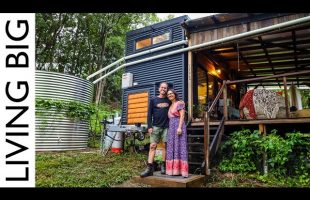 Off-The-Grid Tiny House & Stunning Syntropic Food Forest Gardens