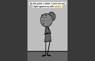 At this point, I agree, I can’t win any fight against my wife 🤣🥹😔| #shorts #comedy #funny #short
