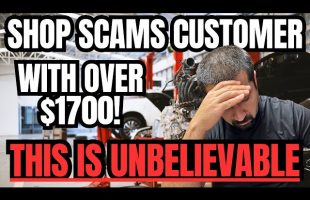 Shop Scams Customer with over $1700! This is UNBELIEVABLE!