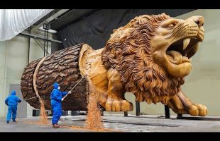 Incredible Woodworking Techniques and Wood Carving Machines