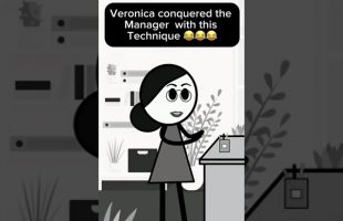 Veronica conquered the manager with this technique 😂 @Therealveronika #fypage #workplacememes