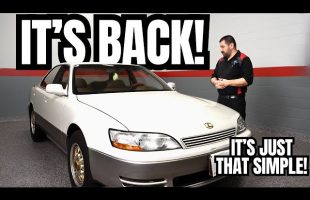 The “JunkYard” Lexus ES is BACK! Sometimes It’s Just That Simple!