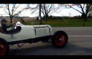 1934 Indy Car testing by Casey Putsch at Putsch Racing
