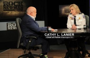 Cathy Lanier, DC Chief of Police with Rock Newman