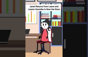Janet Returns from Leave and Learns Veronika Is Now Her Boss #corporate #animation #gplus #skits