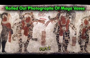 Pt. 1 –  Rolled Out Photographs Of Maya Vases / Art / Shamanic Meditation Music