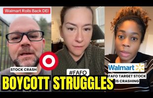 “FAFO” Democrats React TARGET And WALMART Stock Plummets After Boycotts